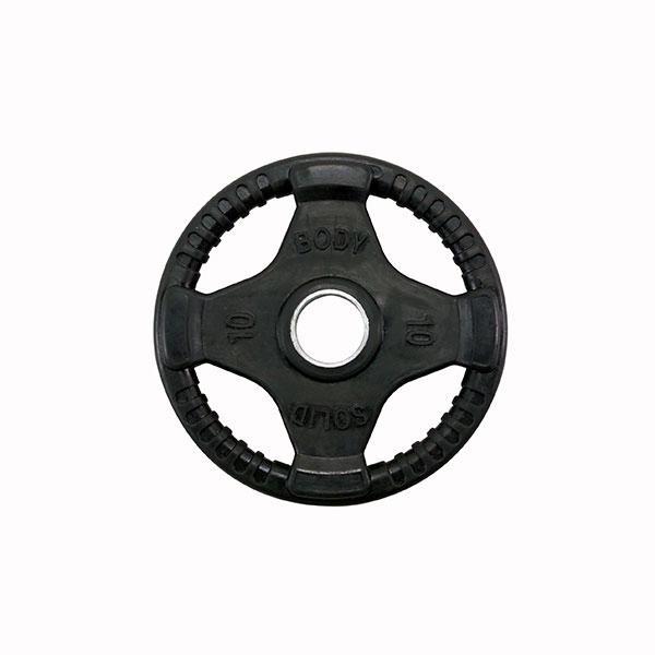 Body Solid Rubber Grip Olympic Plates - Each