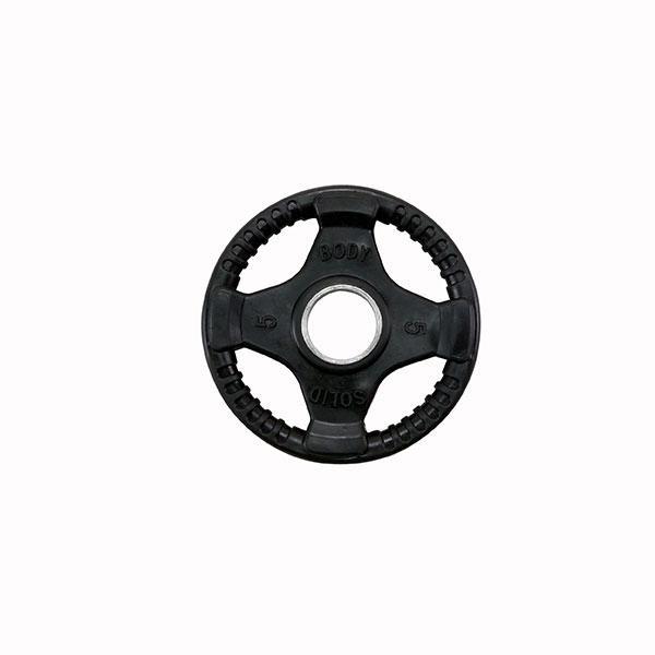 Body Solid Rubber Grip Olympic Plates - Each