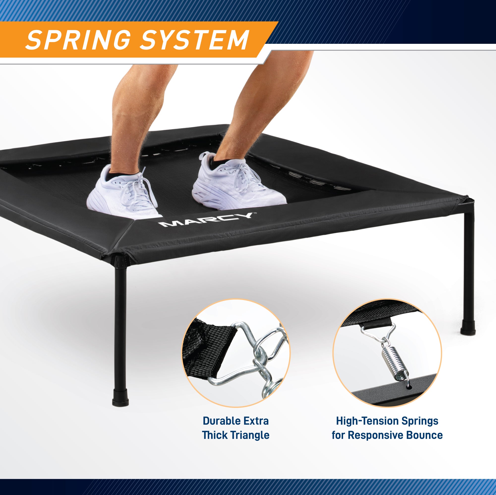 Marcy 40" Square Trampoline | TPL-41SQ